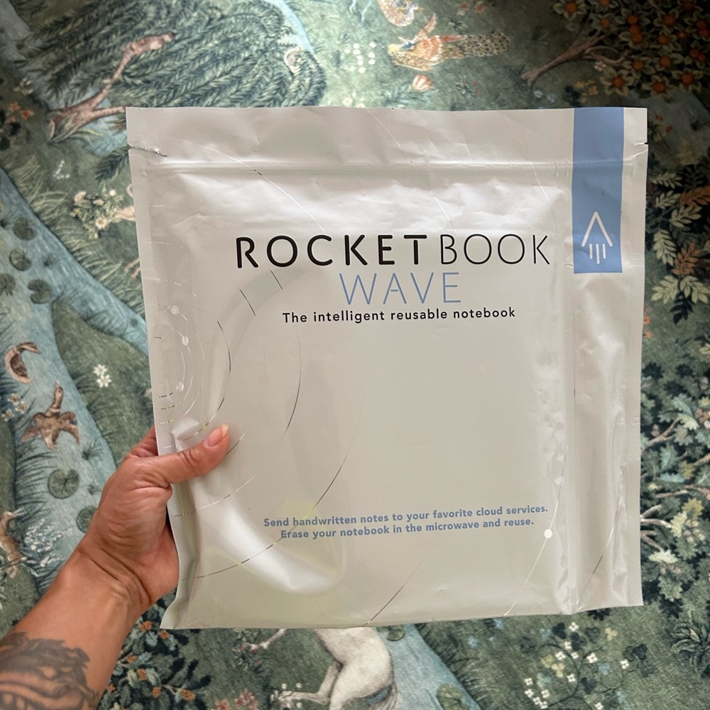 NEW Rocketbook Wave - Eco-Friendly Notebook with Frixion Pen UNOPENED